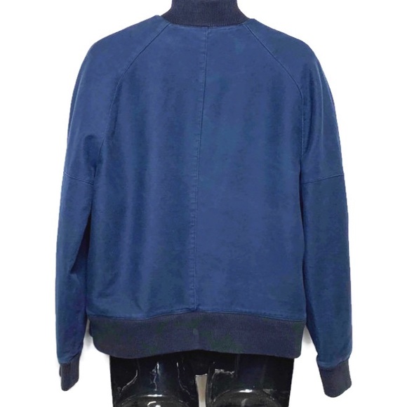 EUC JOE’S JEANS Raglan Twill Bomber Jacket Blue XL - Picture 5 of 8